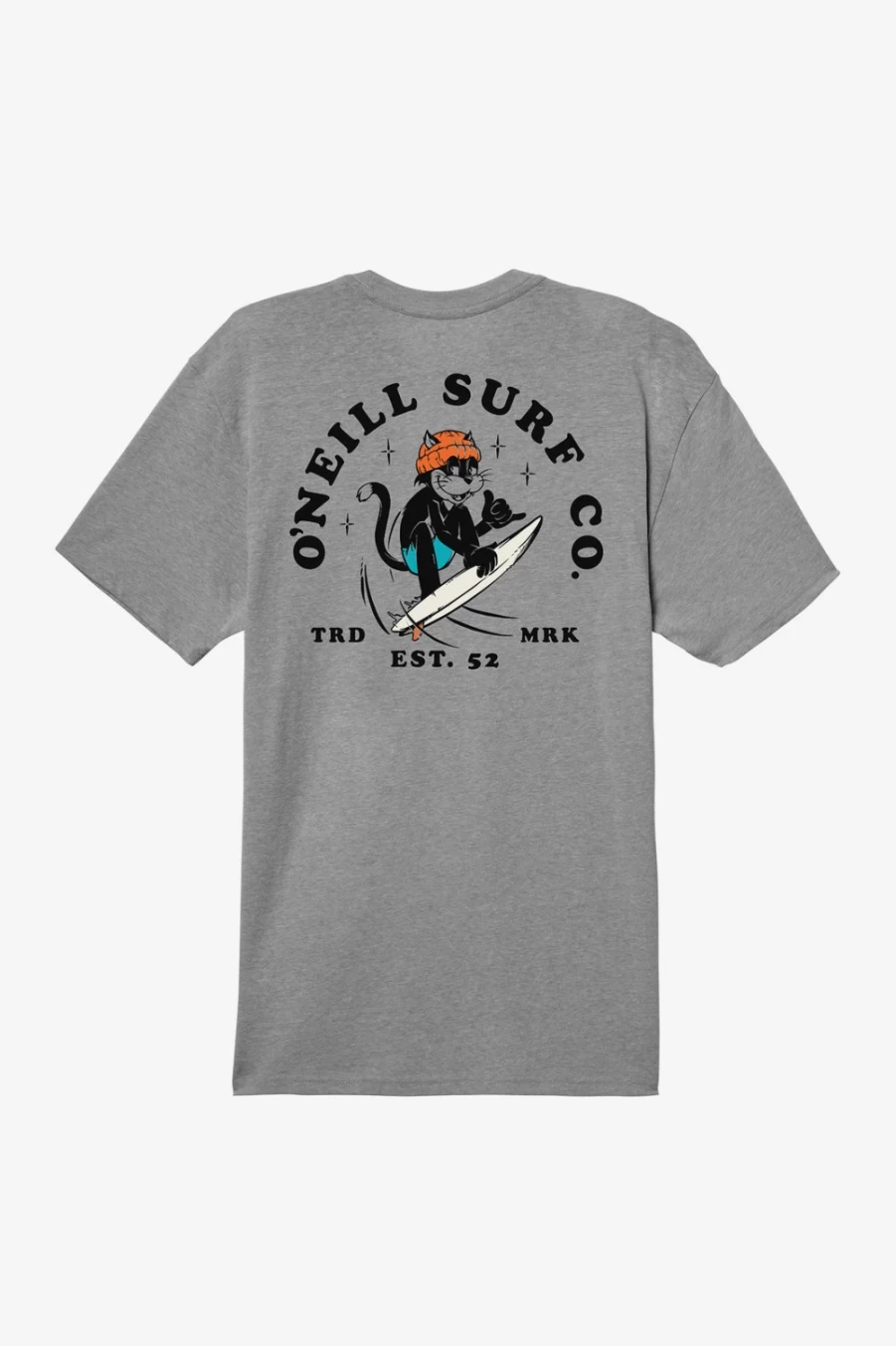 O'Neill Men's Sup Bro Tee - Heather Grey Casual T-Shirt