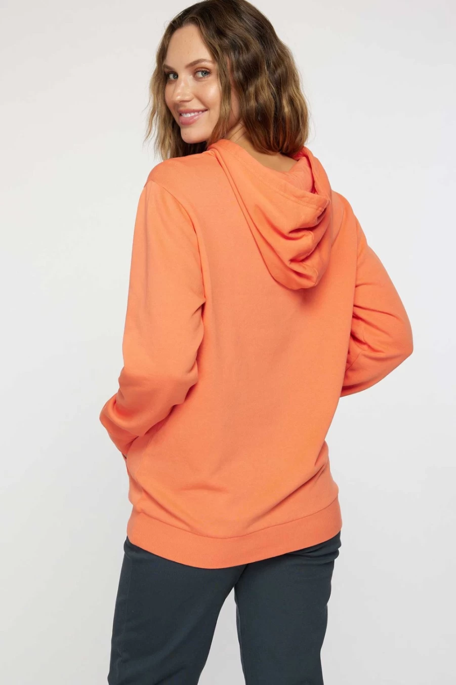 O'Neill Women's Forever Oversized Hooded Fleece Sweatshirt - Porcelain Rose