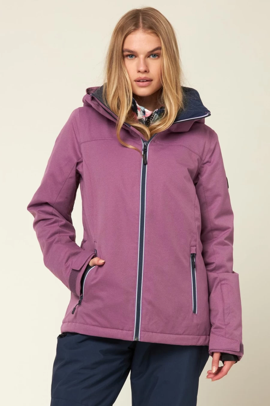 O'Neill Women's Vauxite Jacket 2.0 - Berryconserve Waterproof Winter Coat