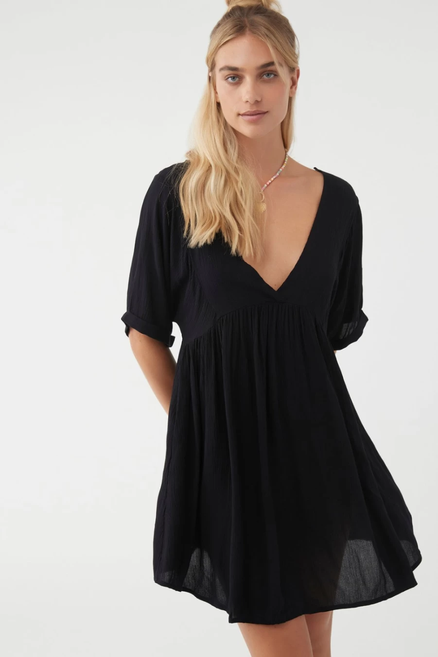 O'Neill Women's Black Rosemary Dress - Elegant & Stylish