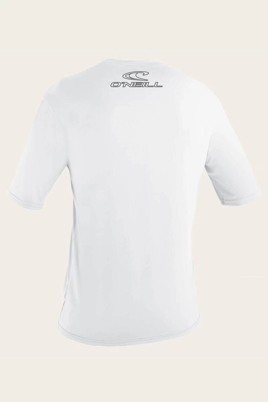 O'Neill Men's Basic Skins 50+ UPF Sun Shirt - White Long Sleeve SPF Shirt for Sun Protection