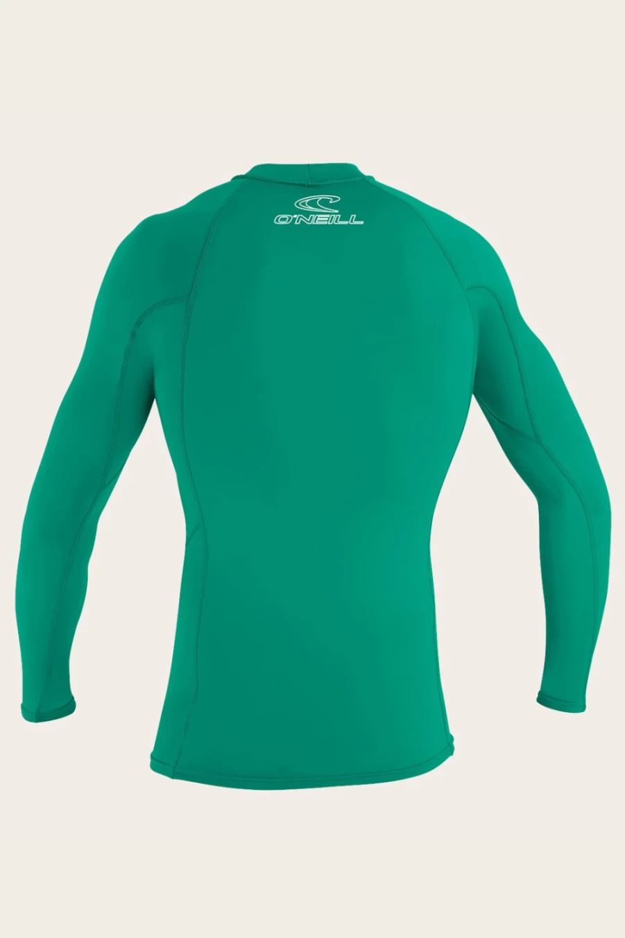 O'Neill Men's Seaglass Long Sleeve Rash Guard - Youth Basic Skins 50+ UPF Sun Protection