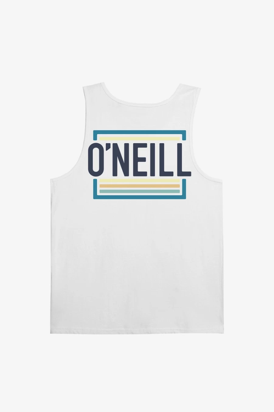 O'Neill Men's White Headquarters Tank Top