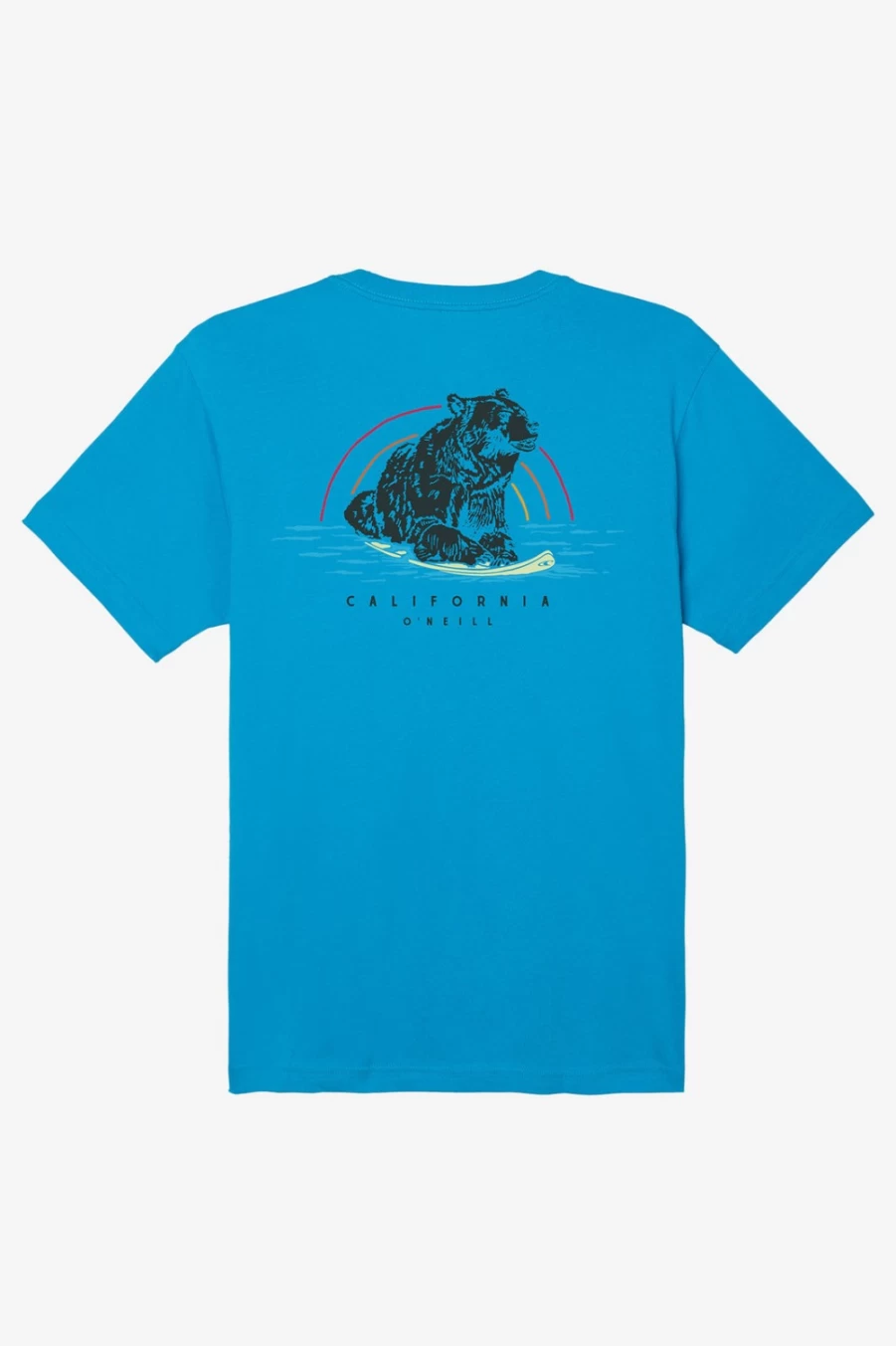 O'Neill Men's Electric Blue Slacker Tee - Relaxed Fit Casual T-Shirt