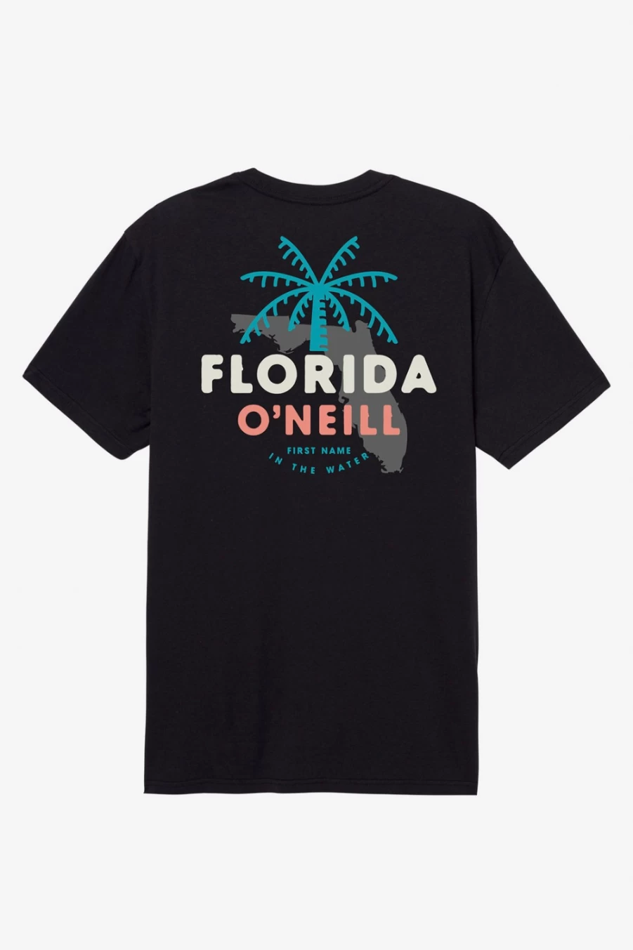 O'Neill Men's Florida Shine On Tee - Black Short Sleeve T-Shirt