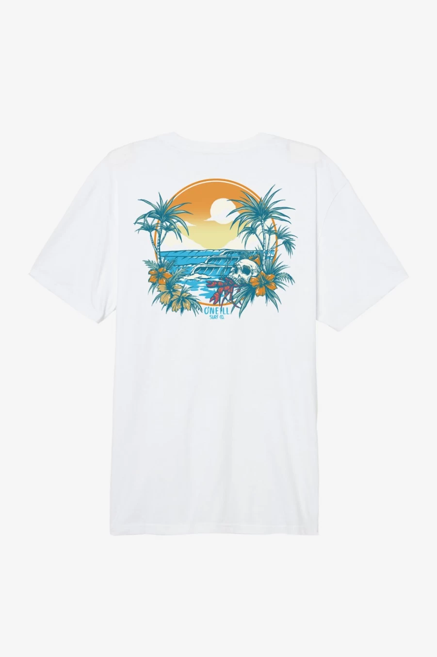 O'Neill Men's Hermit Tee - White Classic Casual T-Shirt
