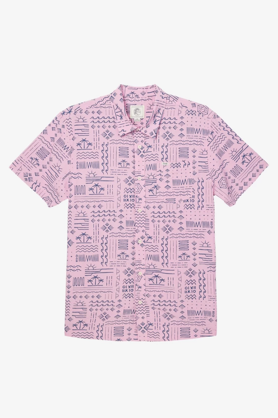 O'Neill Men's Eco Standard Shirt in Plum - Sustainable Casual Wear