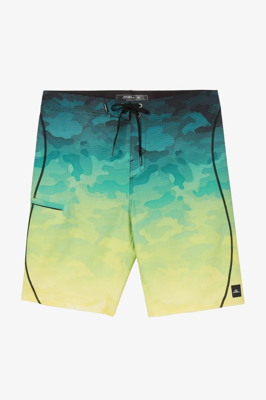 O'Neill Men's Hyperfreak Heat S-Seam Fade 21" Boardshorts - Bluebird