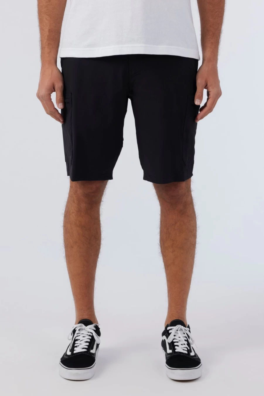 O'Neill Men's Trvlr Cargo 20" Hybrid Shorts - Black
