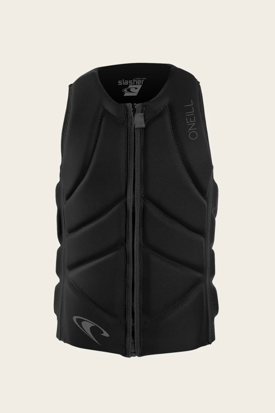 O'Neill Men's Slasher Comp Vest - Black/Black (Blk/Blk) Surfing Life Jacket