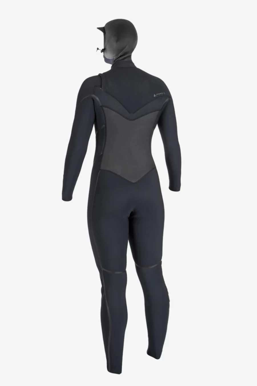 O'Neill Women's Psycho Tech 5.5/4mm Chest Zip Full Wetsuit with Hood