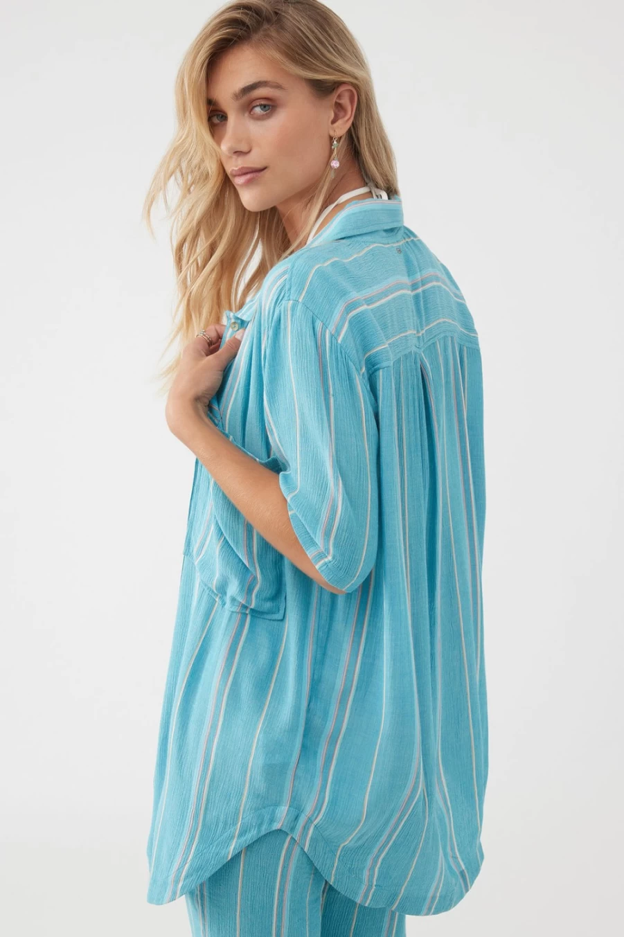 O'Neill Women's Tricia Bluemoon Button-Up Top