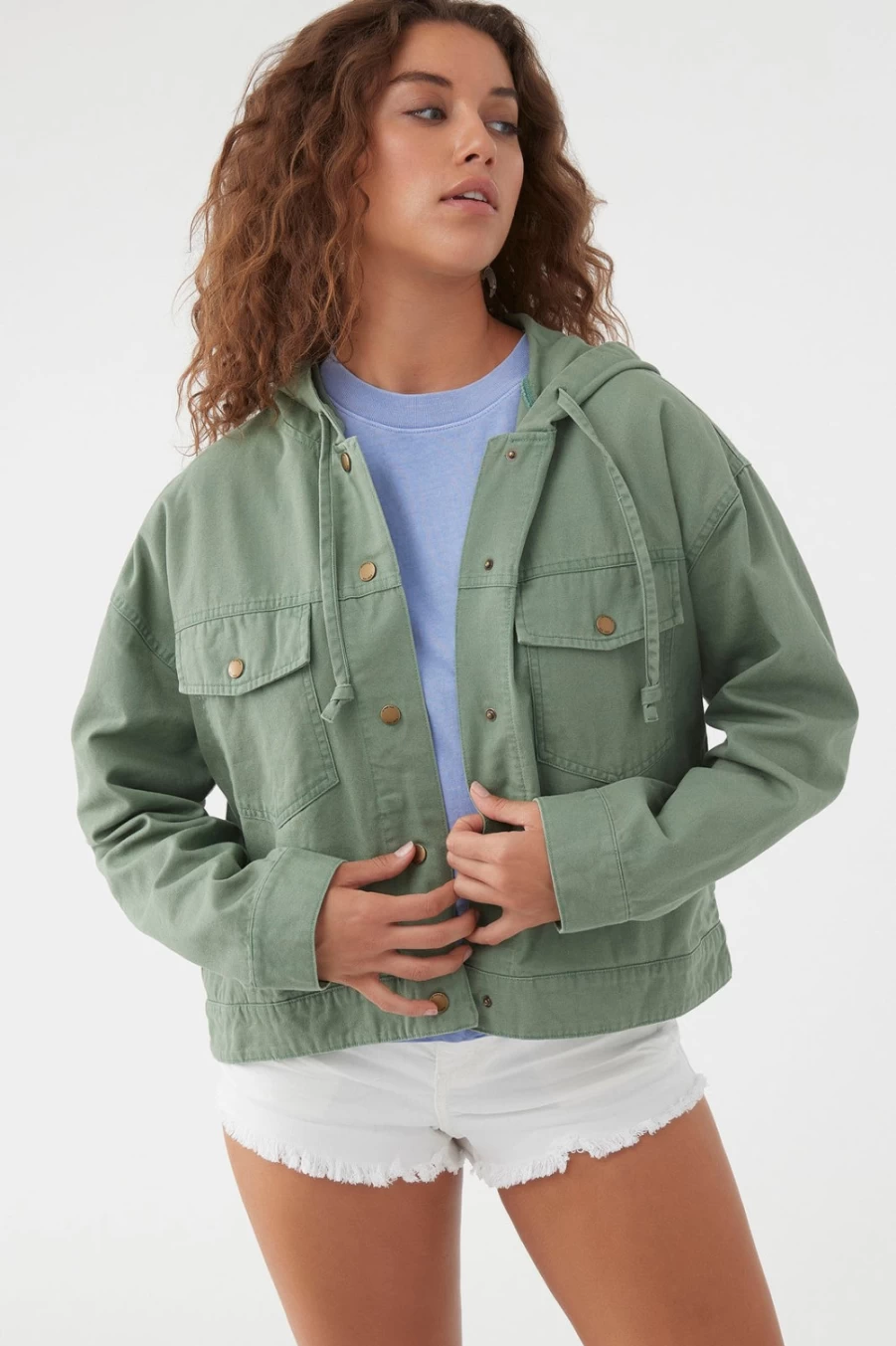 O'Neill Women's Moss Coastview Jacket - Waterproof Outdoor Windbreaker