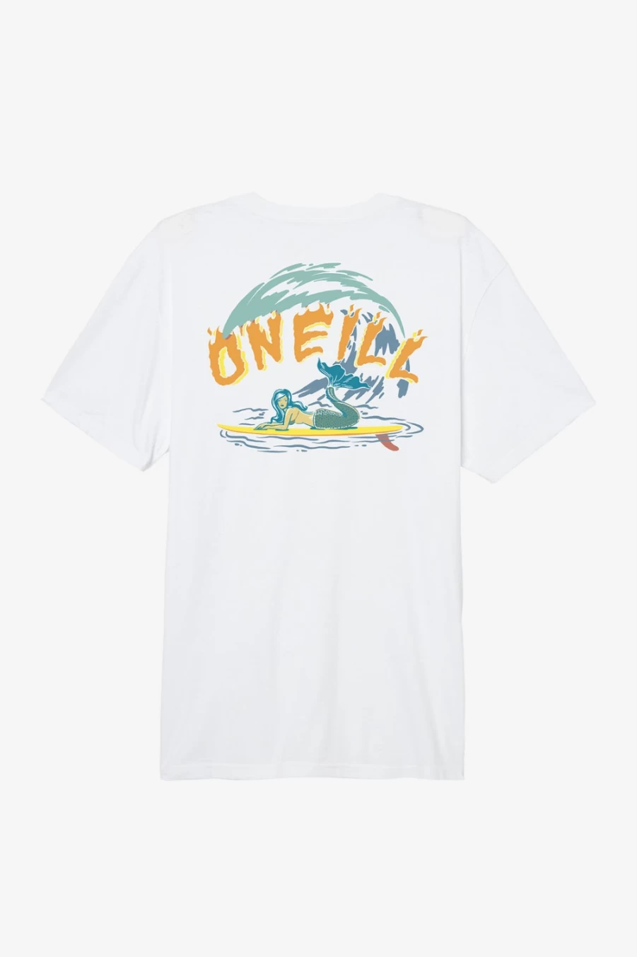 O'Neill Men's Topside Tee - White Short Sleeve T-Shirt
