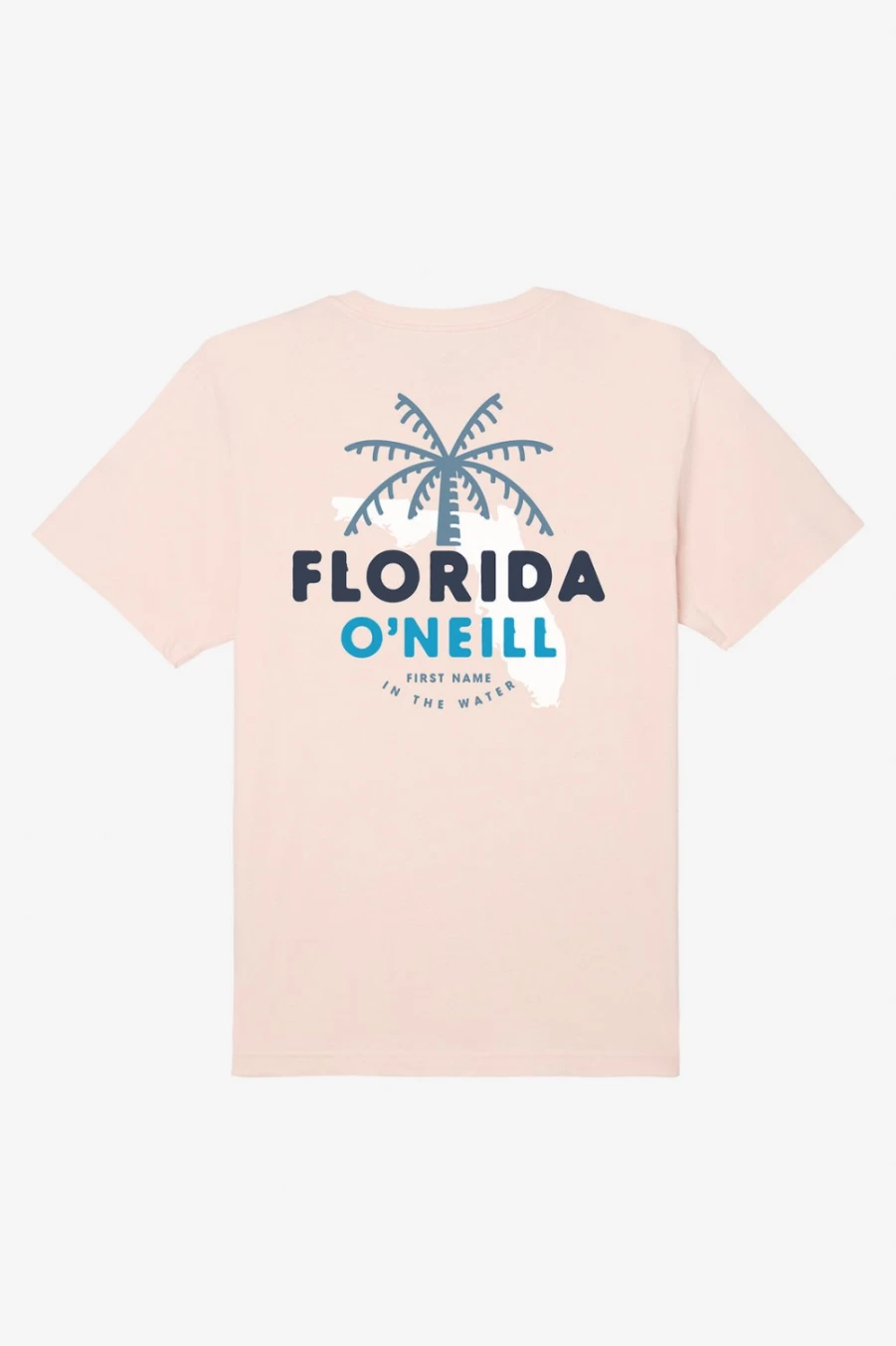 O'Neill Men's Florida Shine On Tee - Pinkdust T-Shirt for Casual Wear