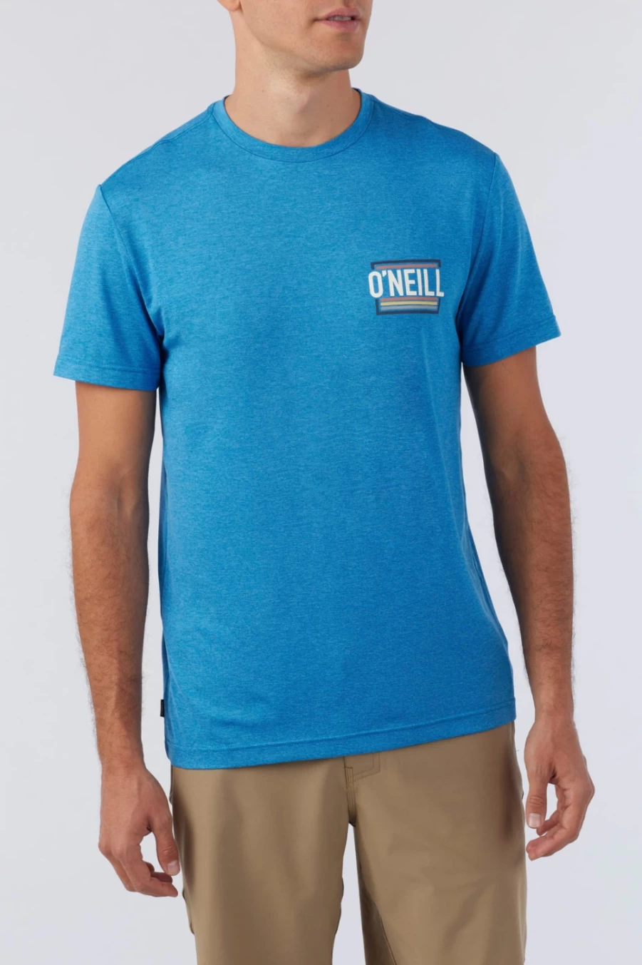 O'Neill Men's UPF Travel Staple T-Shirt in Medium Blue - TRVLR Tee