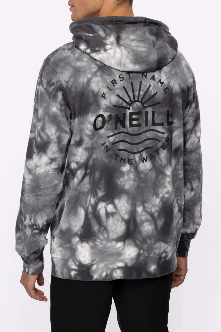 O'Neill Men's Bayou Pullover Fleece Jacket - Black