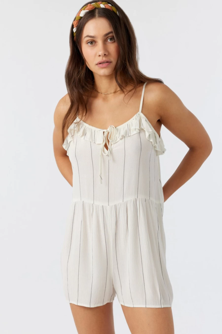 O'Neill Women's Winterwhite Garland Romper - Stylish & Comfortable Jumpsuit