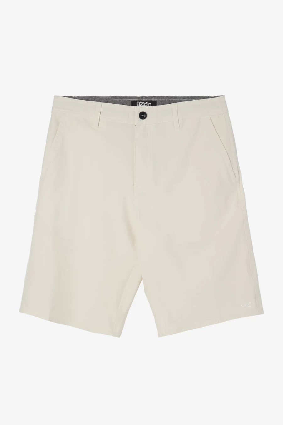 O'Neill Men's Loaded 21" Hybrid Shorts in Cream - Lightweight Comfort & Style