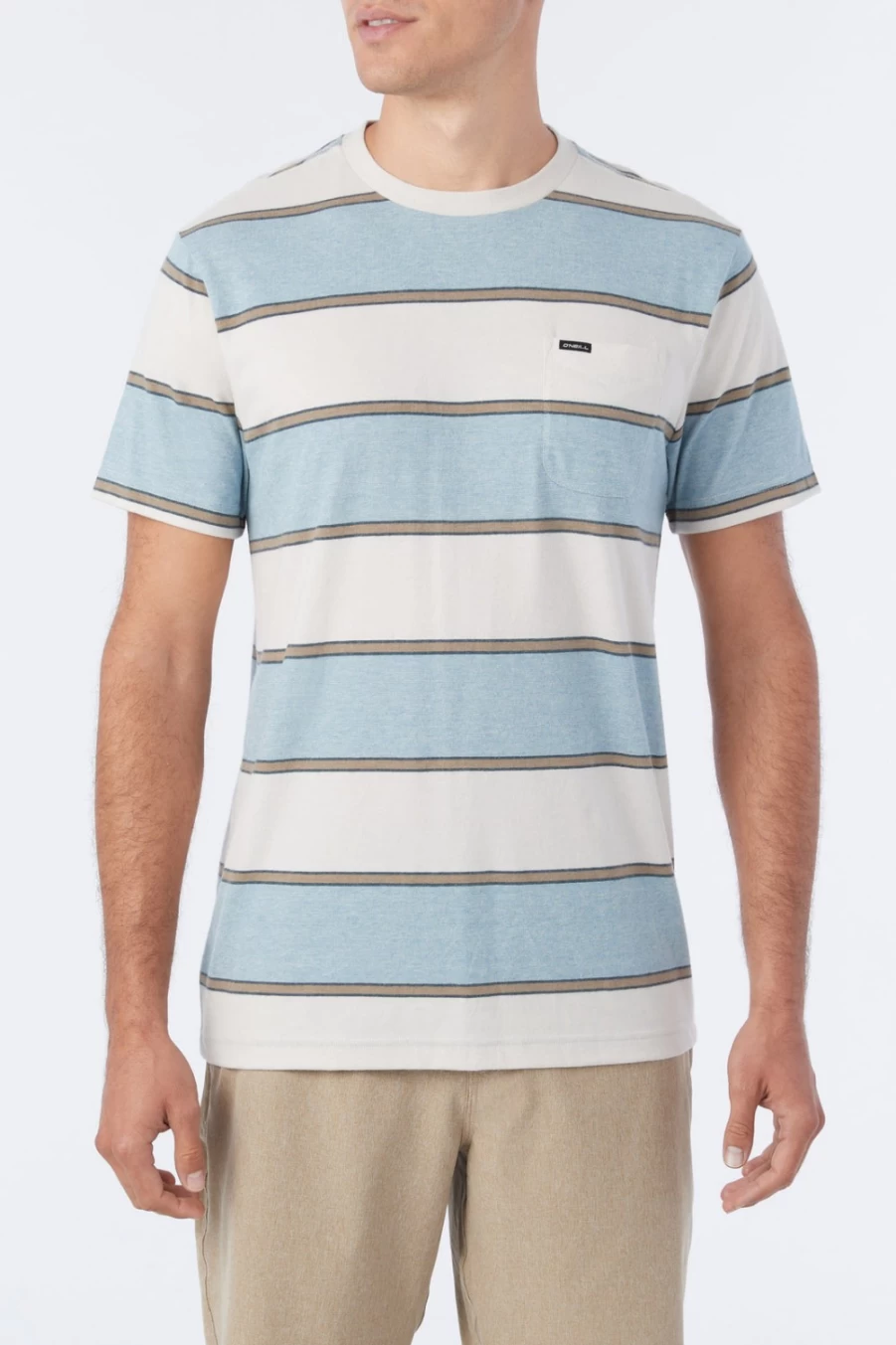 O'Neill Men's Bolder Tee in Fog - Comfortable Casual T-Shirt