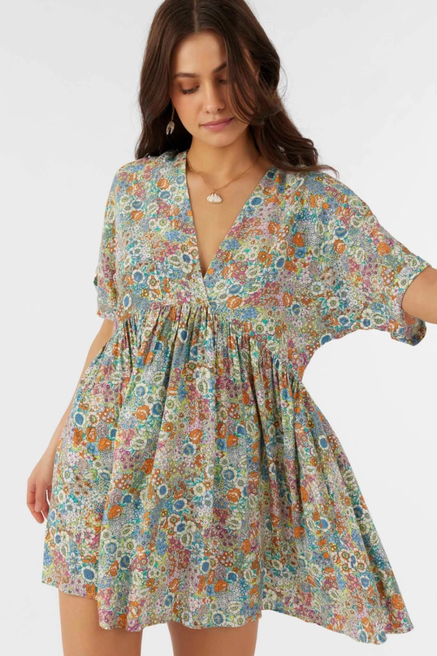O'Neill Women's Multicolored Rosemary Dress - Stylish & Comfortable Floral Print