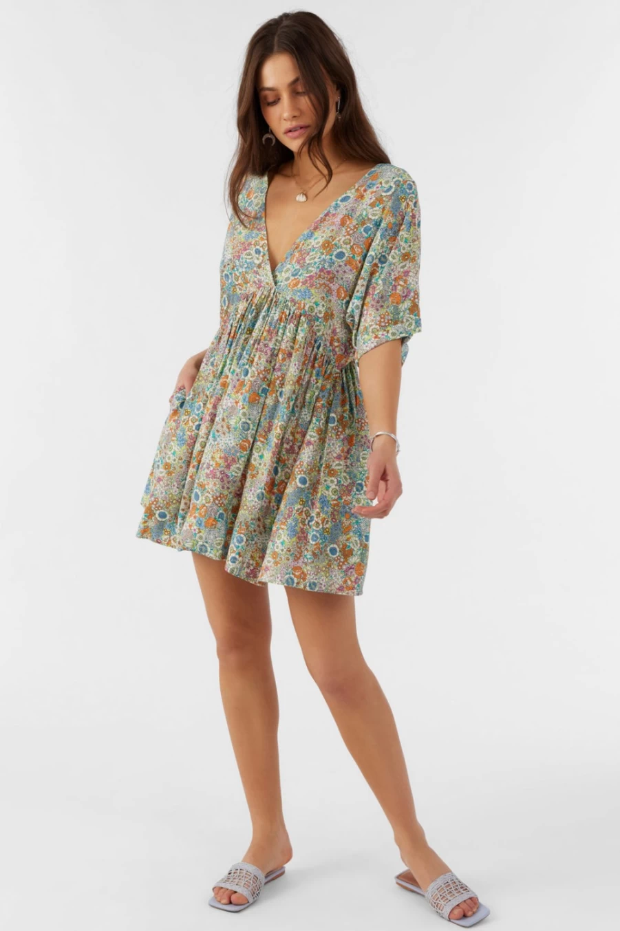 O'Neill Women's Multicolored Rosemary Dress - Stylish & Comfortable Floral Print