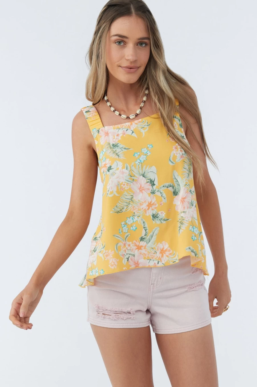 O'Neill Women's Elisa Top in Sahara - Stylish Casual Blouse for Women