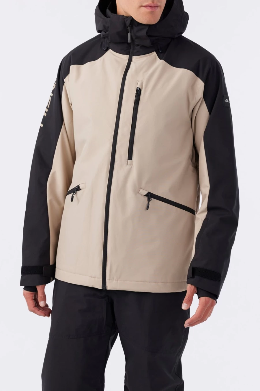 O'Neill Men's Diabase Jacket – Durable Outdoor Water-Resistant Windbreaker