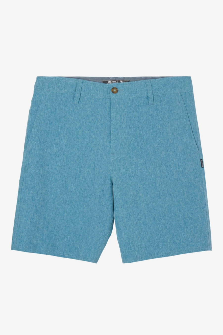 O'Neill Men's Bayblue Reserve Heather 19" Hybrid Shorts