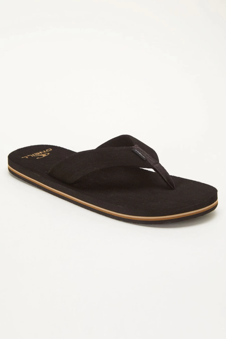 O'Neill Men's Dark Brown Phluff Daddy Sandals | Comfortable & Stylish Beach Footwear