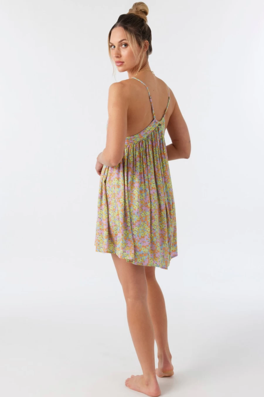 O'Neill Women's Chambray Printed Tank Dress