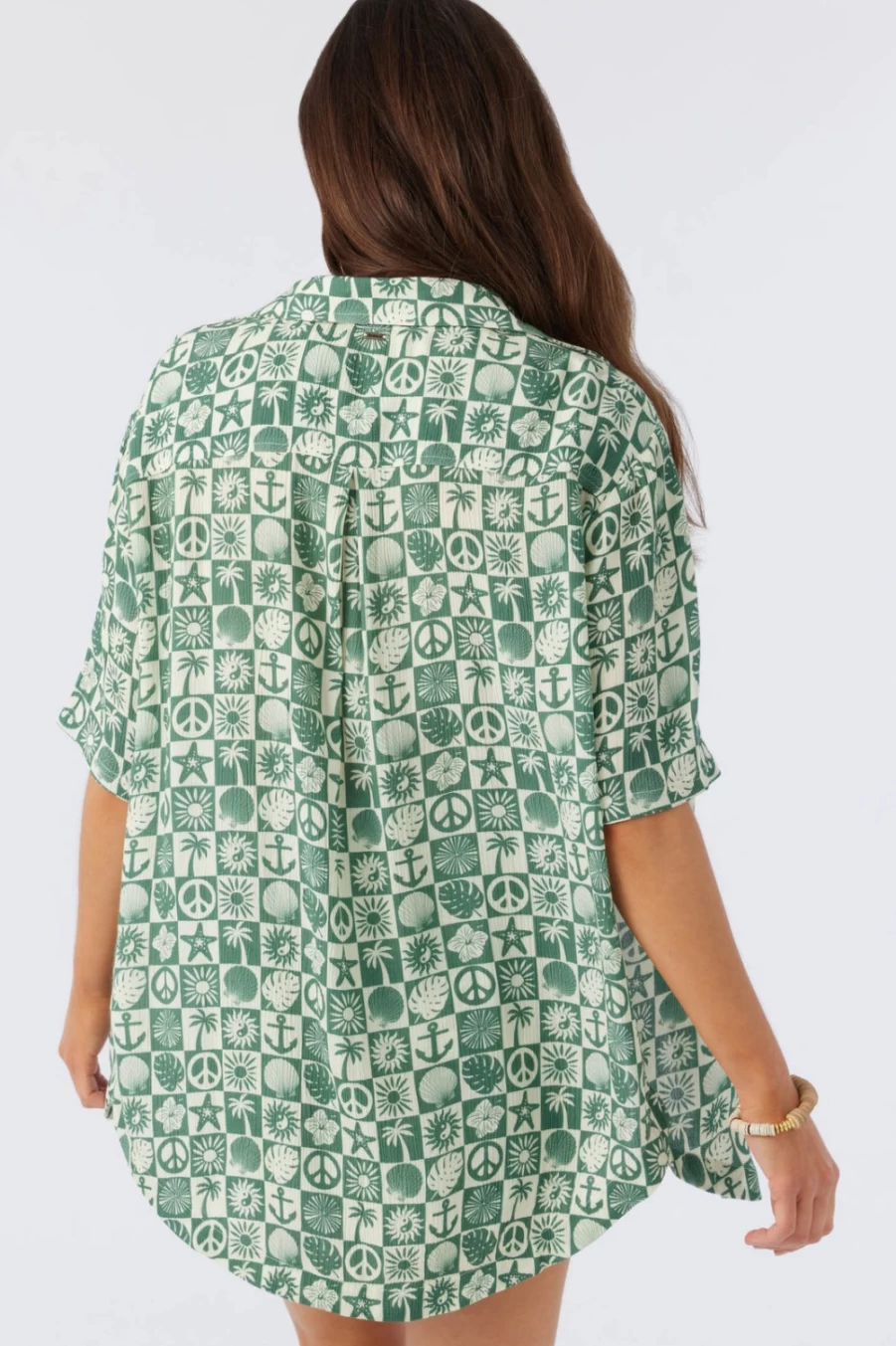 O'Neill Women's Blair Top in Moss Green - Stylish Casual Wear