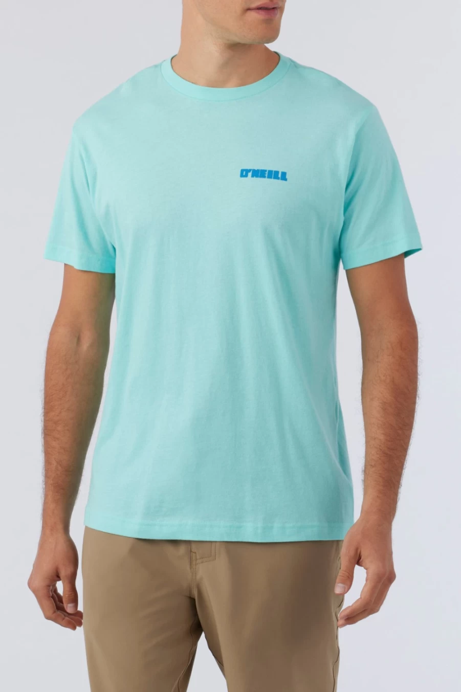 O'Neill Men's Tropo Tube Tee - Turquoise Short Sleeve T-Shirt