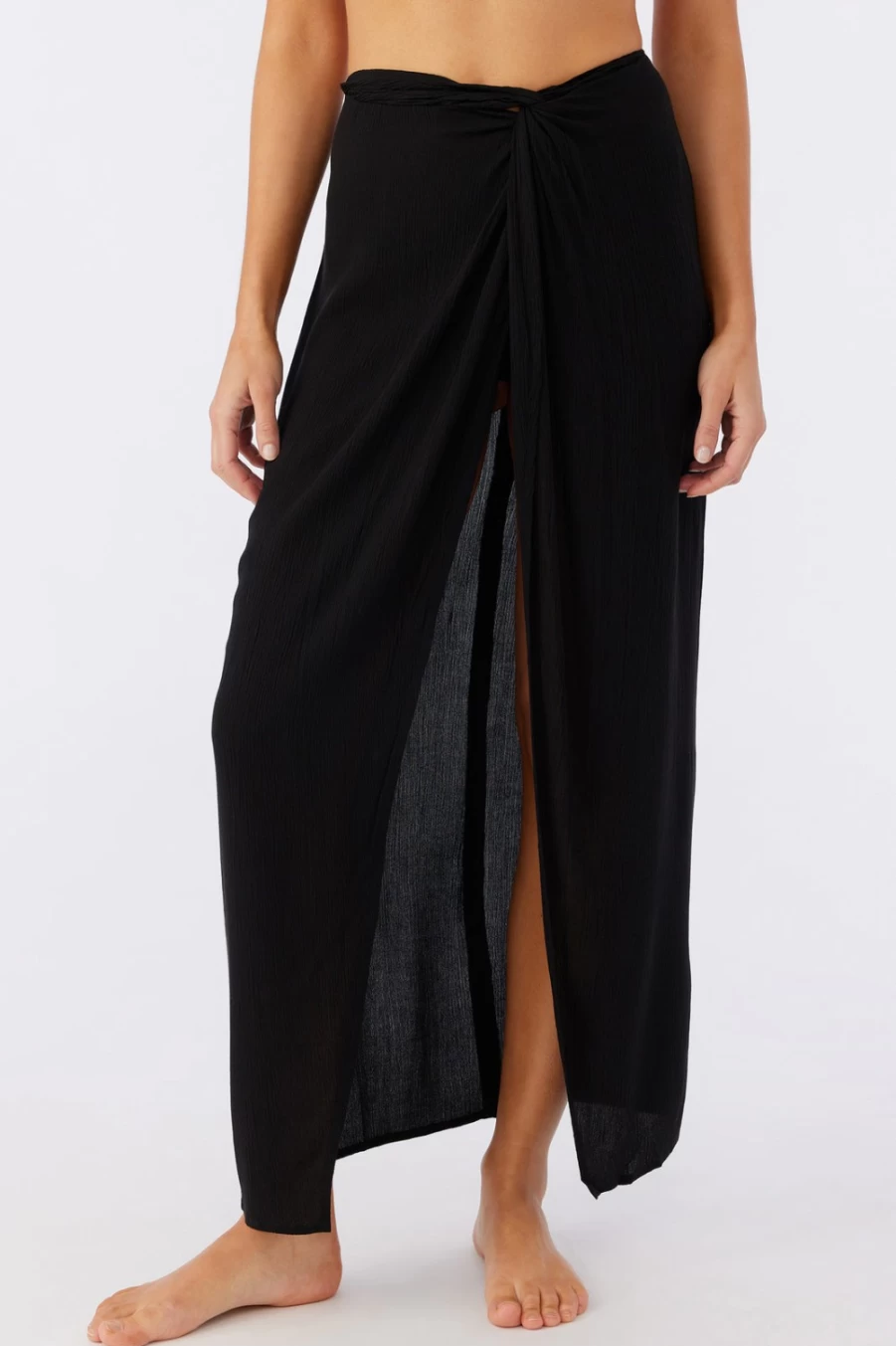 O'Neill Women's Hanalei Black Skirt Cover-Up - Beach Swimwear Wrap