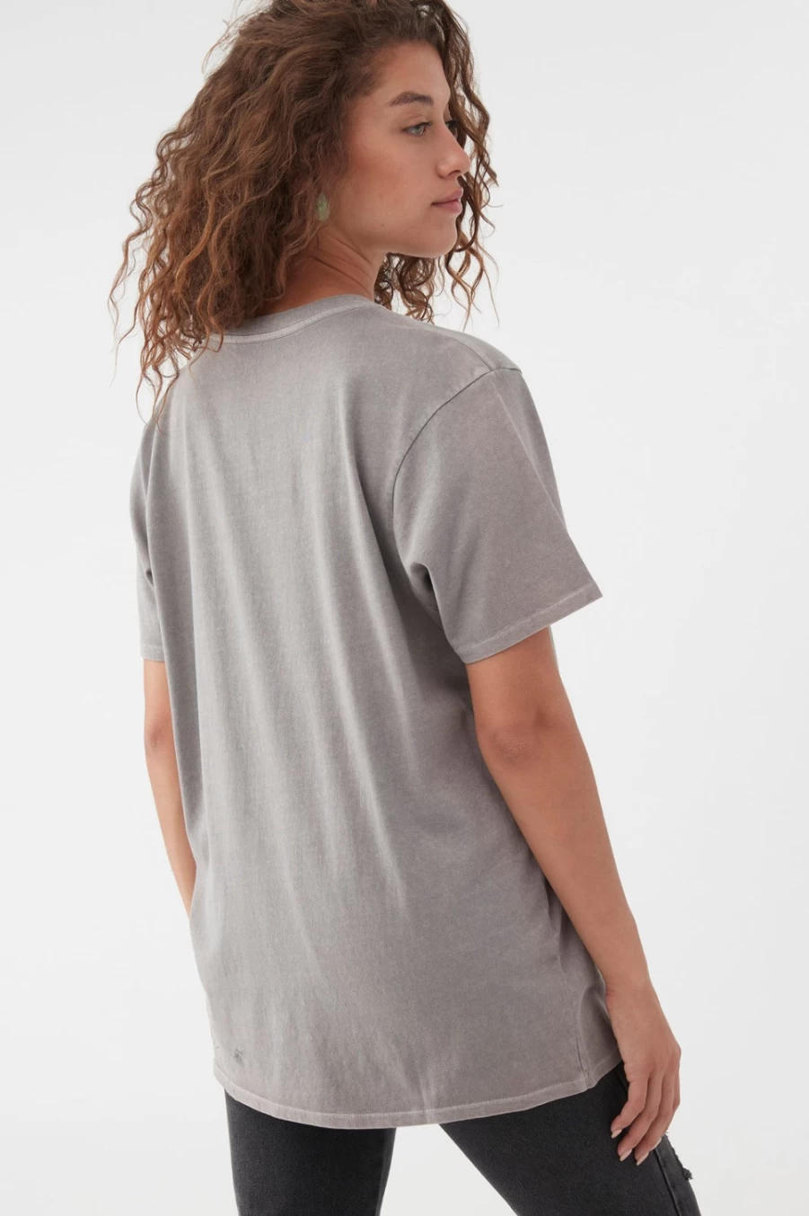 O'Neill Women's Smoked Pearl Wild Flower Graphic Tee