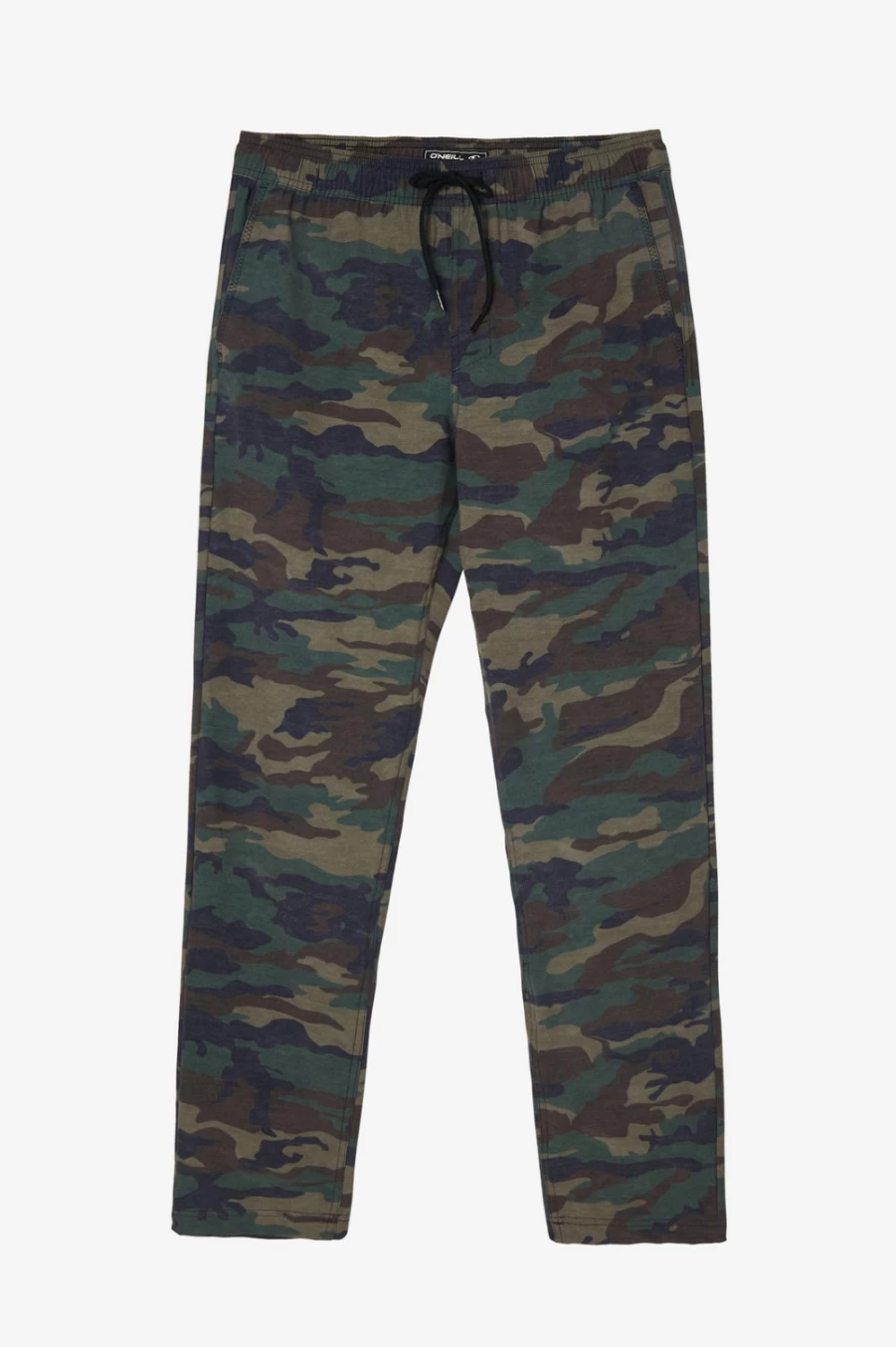 O'Neill Men's Venture E-Waist Hybrid Pants in Camo - Lightweight Outdoor Adventure Trousers
