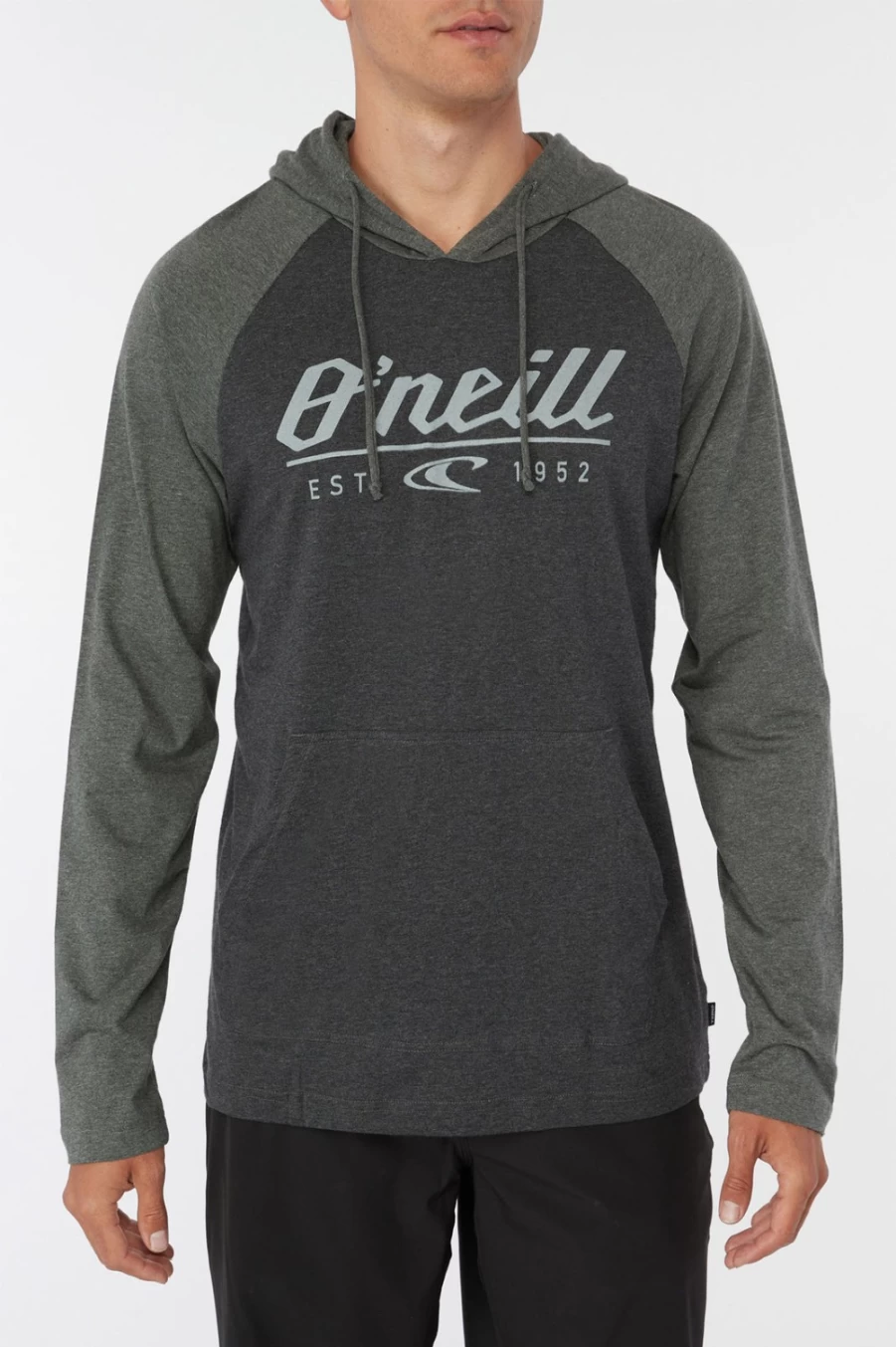 O'Neill Men's Black Fields Long Sleeve Shirt - Premium Comfort & Style