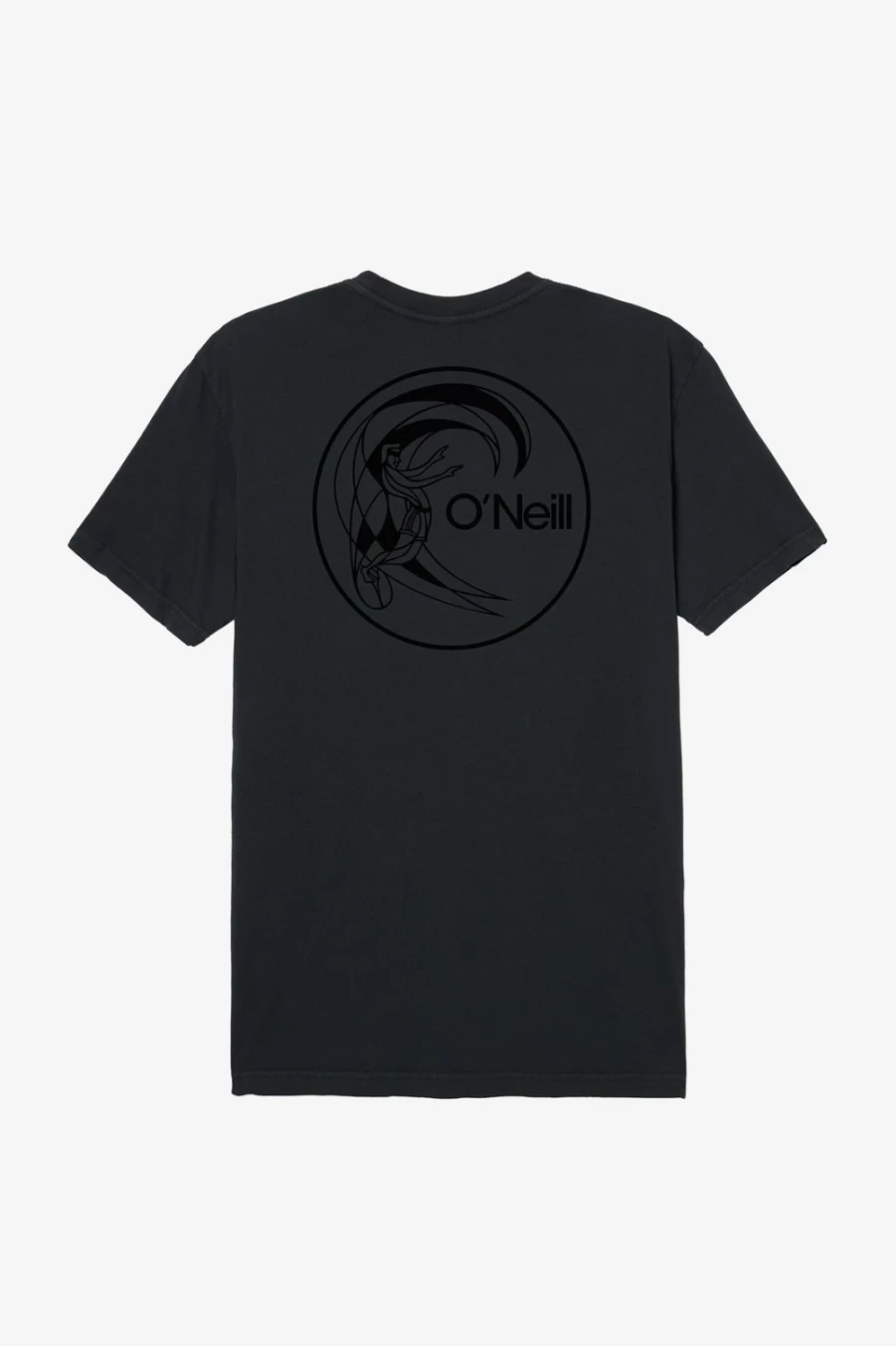 O'Neill Men's Dark Charcoal Circle Surfer Tee - Classic Casual Short Sleeve Shirt
