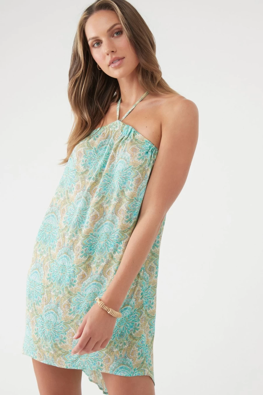 O'Neill Women's Multiclr Declan Halter Dress