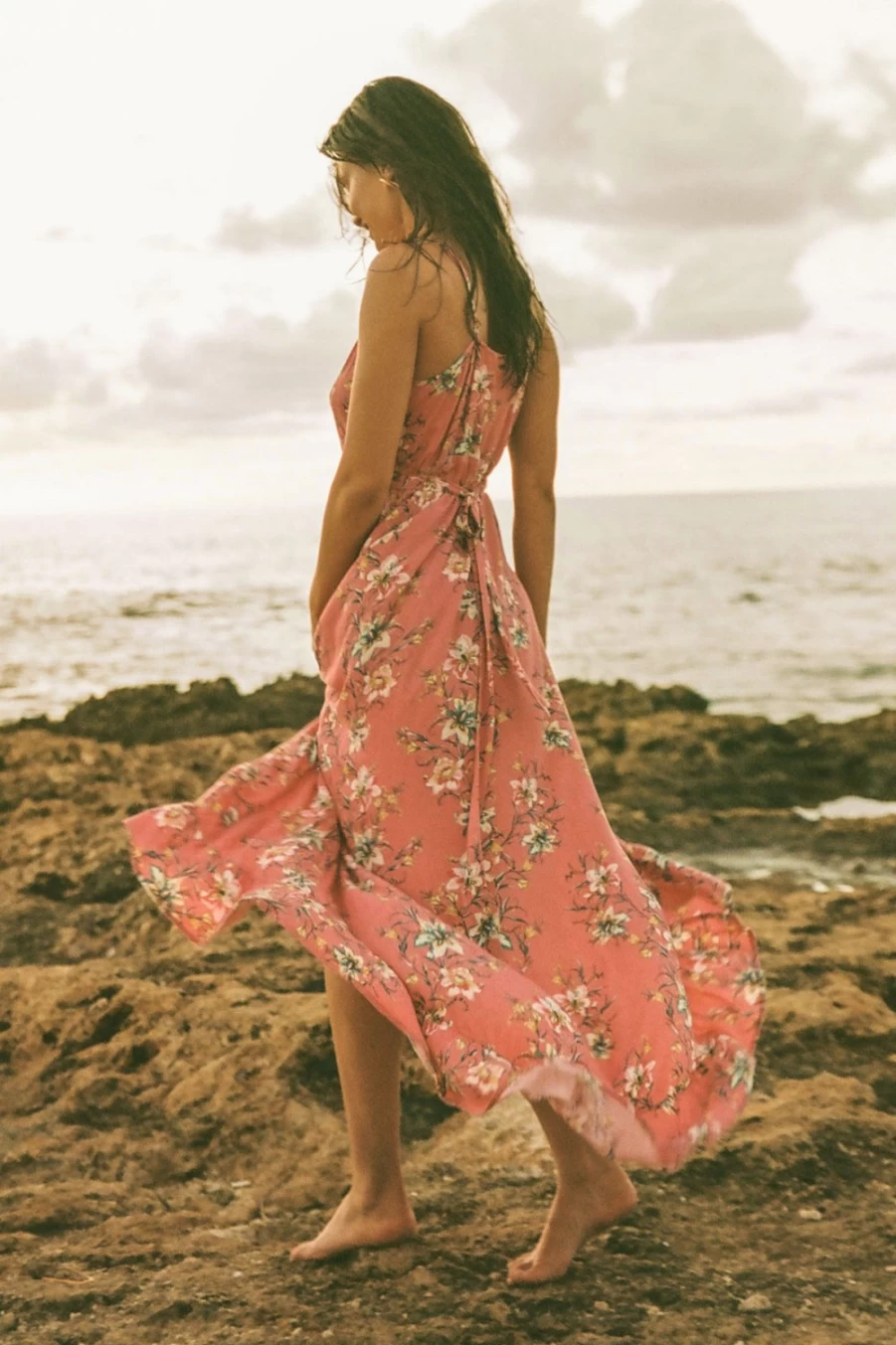 O'Neill Women's Rose Viola Maxi Dress - Flowy Long Summer Dress