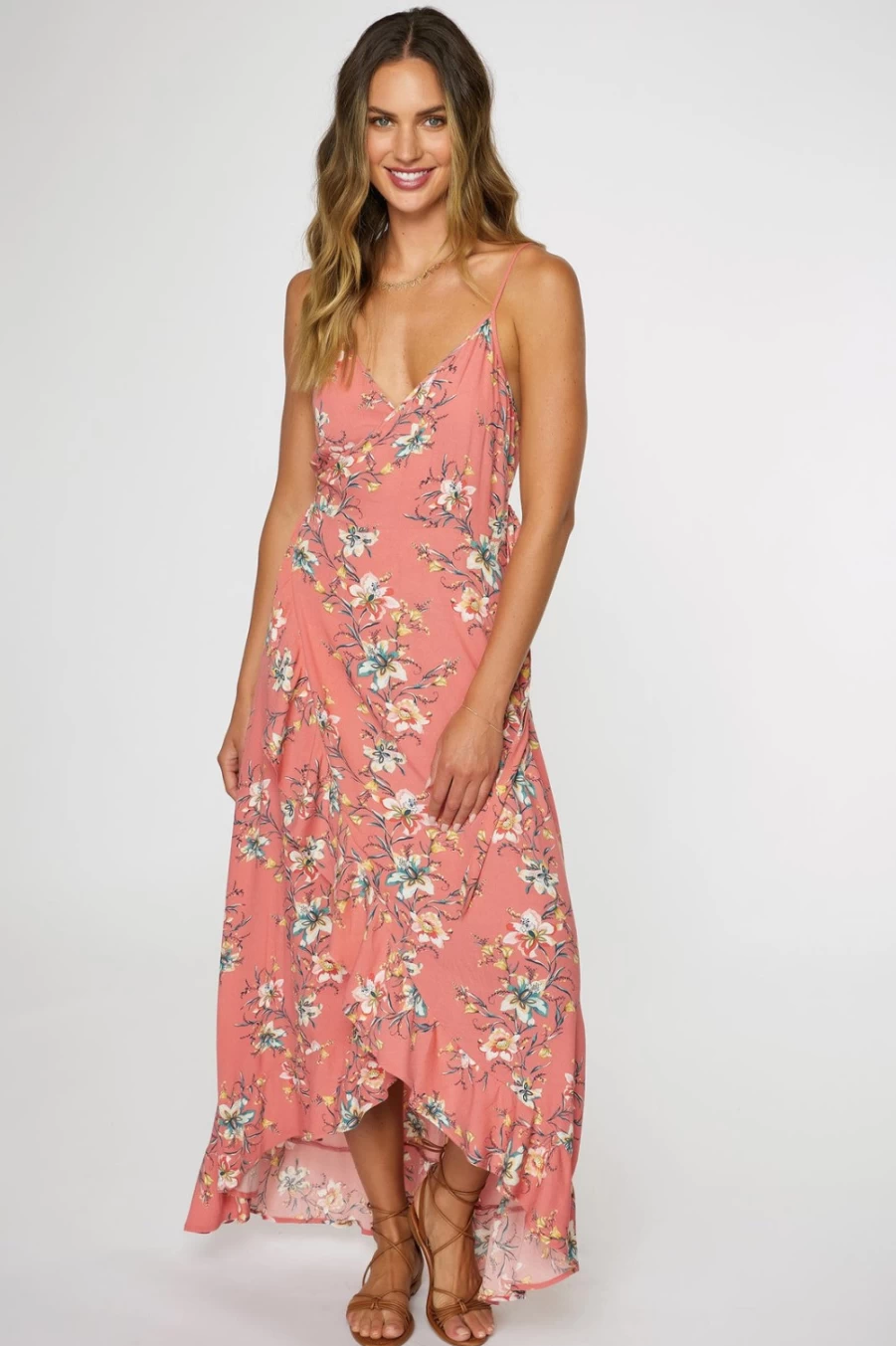 O'Neill Women's Rose Viola Maxi Dress - Flowy Long Summer Dress