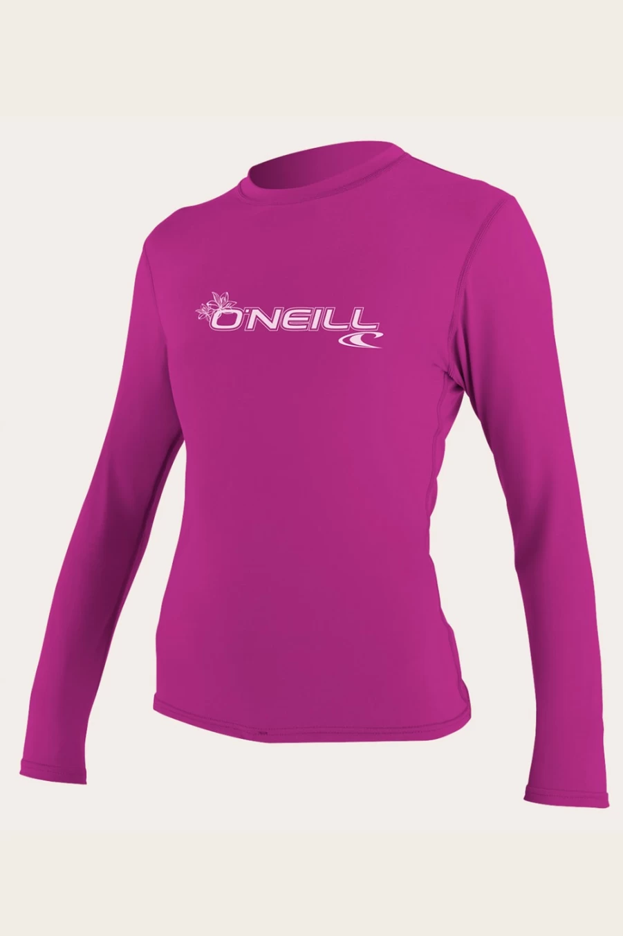 O'Neill Women's Foxpink Long Sleeve Sun Shirt - UPF 50+ Basic Beach Top