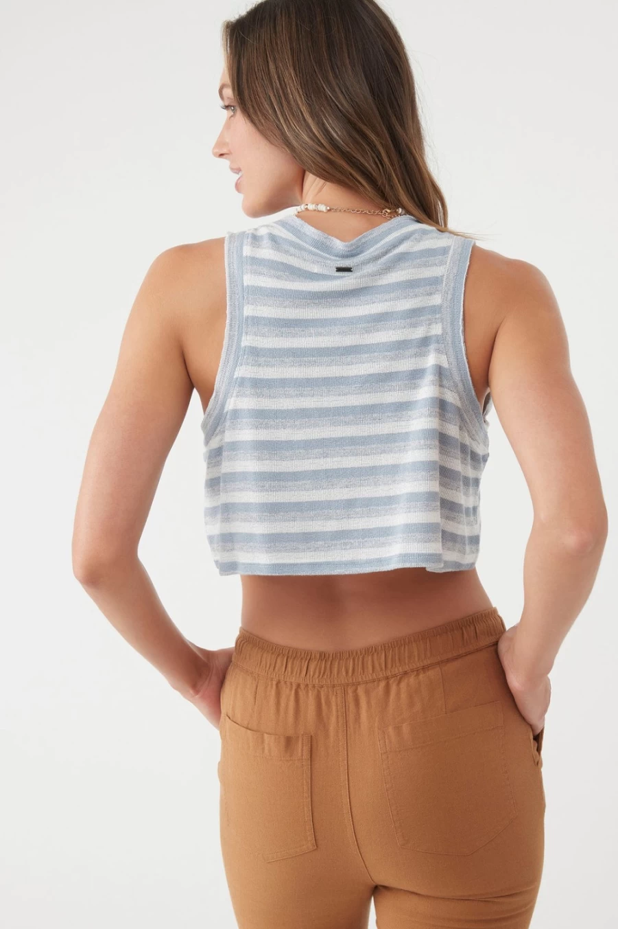 O'Neill Women's Cintia Top - Skyblue Casual Comfort Fit Shirt