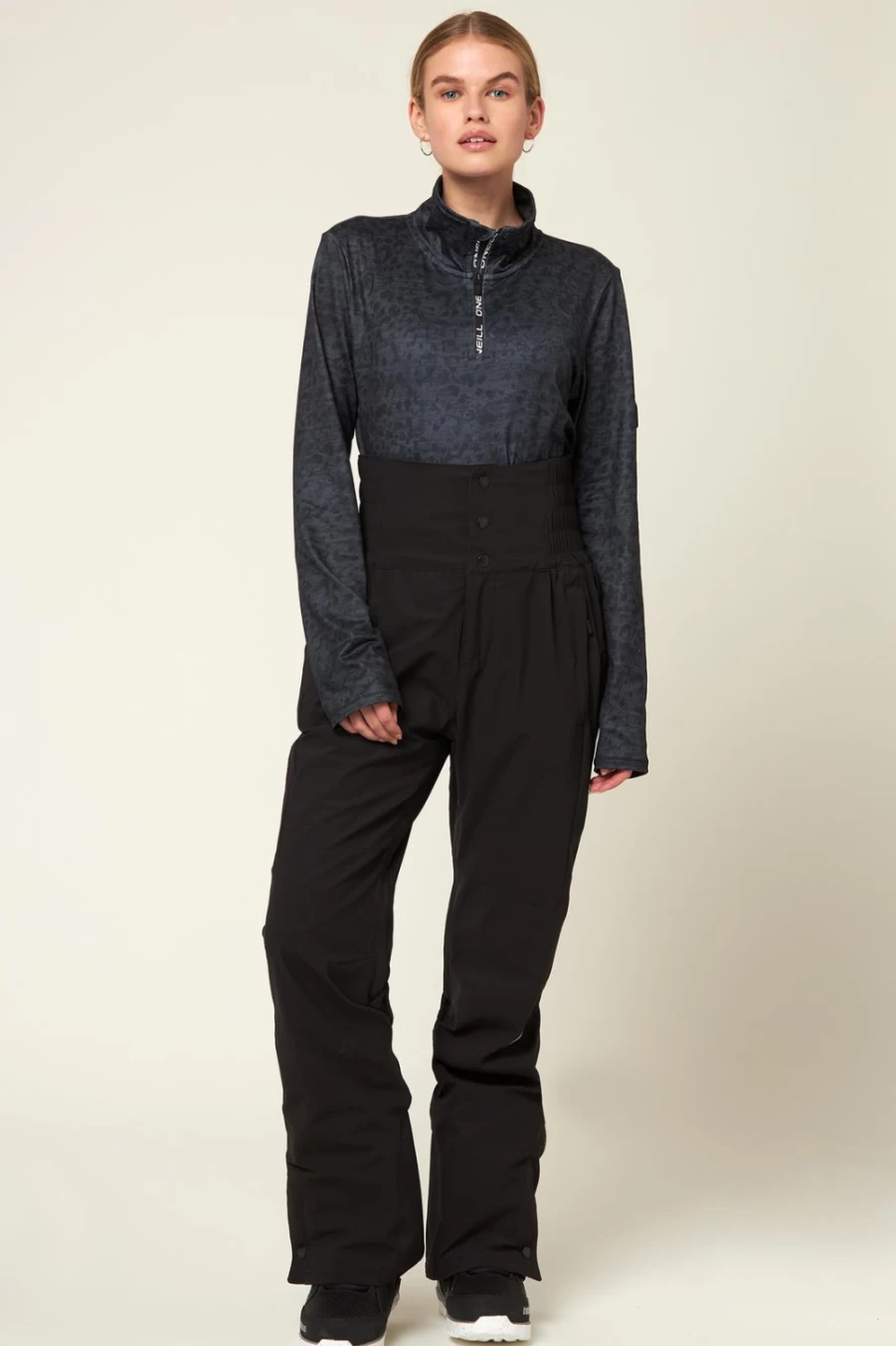 O'Neill Women's High Waist Snow Pants for Winter - Waterproof & Insulated Ski Trousers