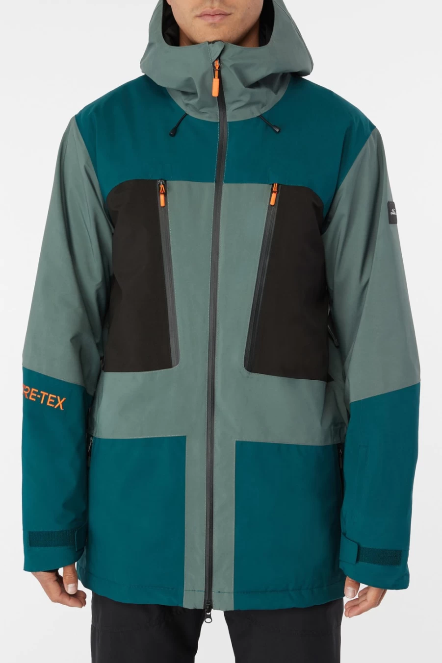 O'Neill Men's Gore-Tex Psycho Tech Jacket - Waterproof Outdoor Performance Shell