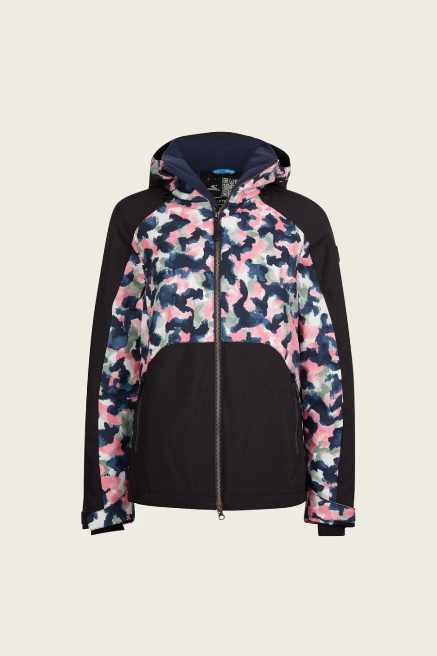 O'Neill Women's Adelite Jacket - Lightweight Water-Resistant Outdoor Coat for Hiking & Travel