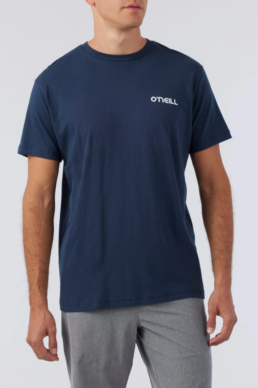O'Neill Men's Crested Tee in New Navy Color - Comfortable Casual T-Shirt