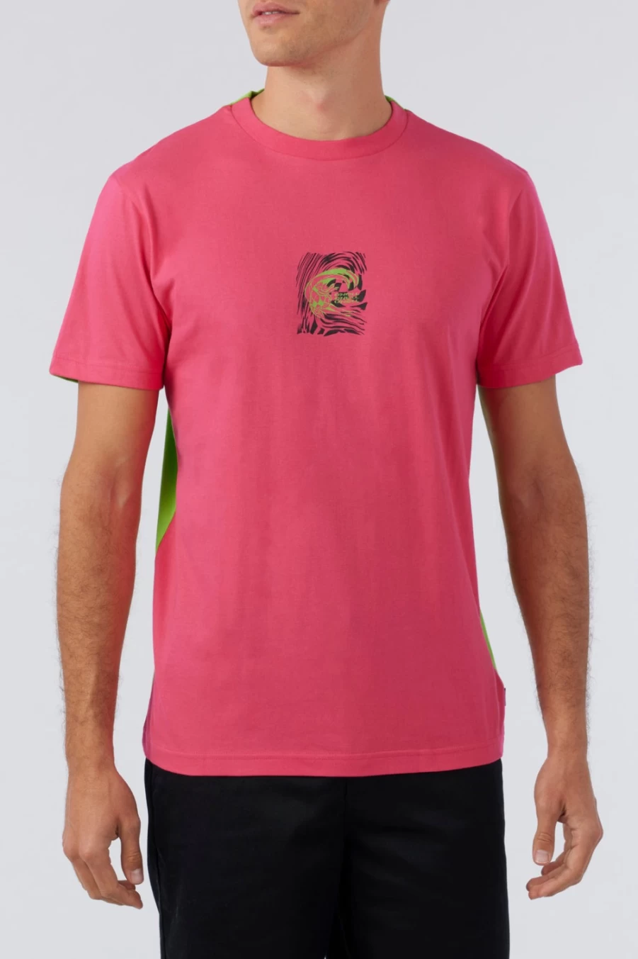 O'Neill Men's Multicolored Crane 5050 Graphic Tee - Casual Short Sleeve T-Shirt