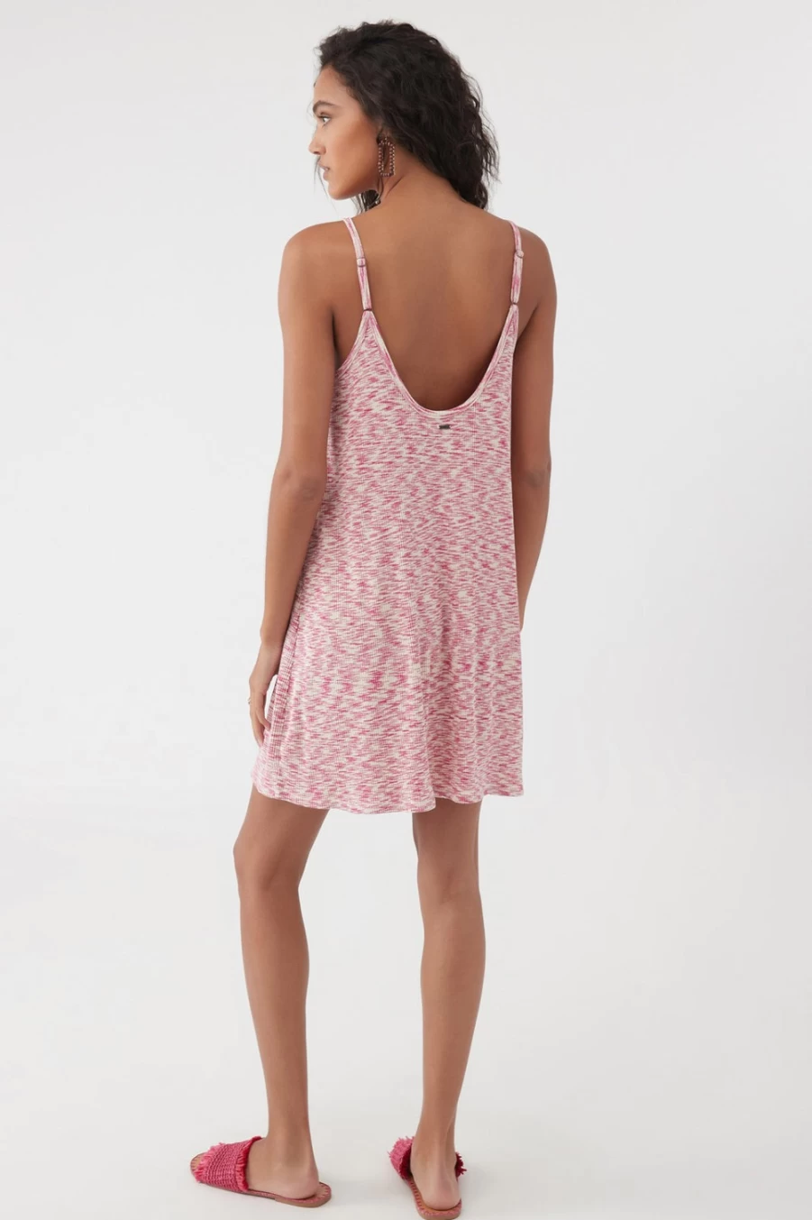 O'Neill Women's Barbie Pink Spacedye Dress - Morette Style Fashion