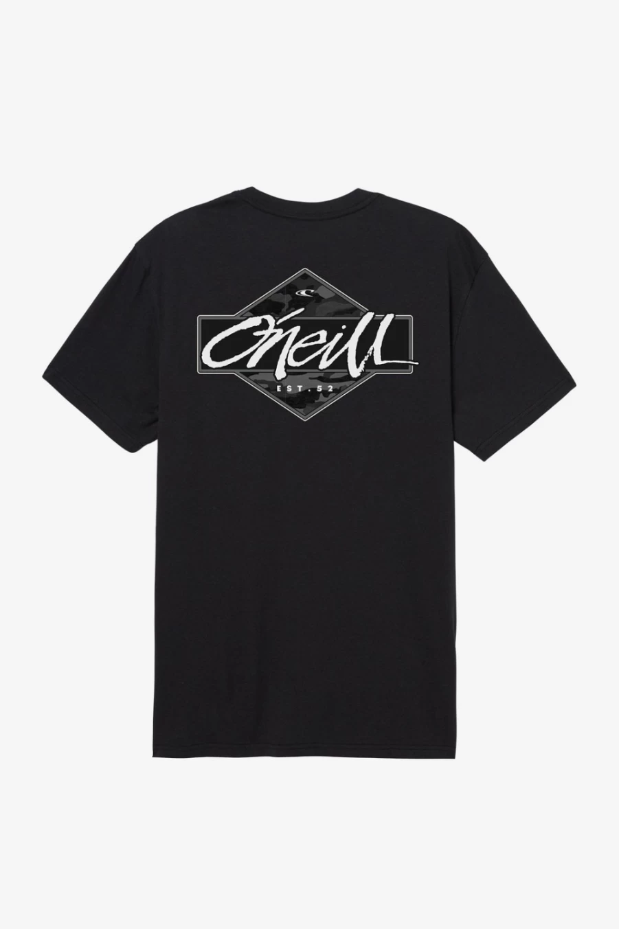 O'Neill Men's Black Diamond Tee - Premium Cotton T-Shirt